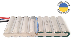 ������������ ������� 2S4P Energy Life 19700��� LG 21700-M50L Li-Ion 12AWG XT60-F