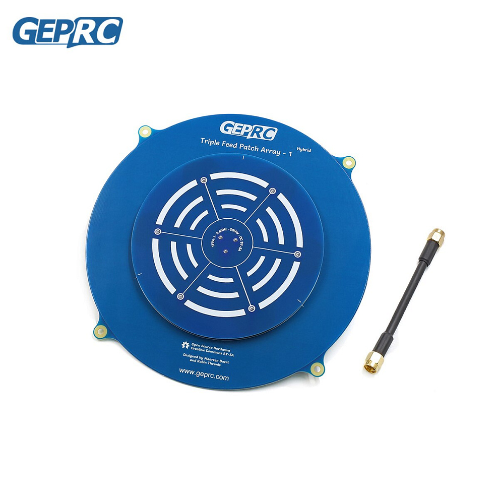 ������ 5.8GHz GEPRC Triple Feed Patch Array 14dBi (SMA)