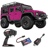 LAND ROVER DEFENDER Traxxas TRX-4M 1:18 4WD RTR ������� �� ����� (97054-1-PINK)