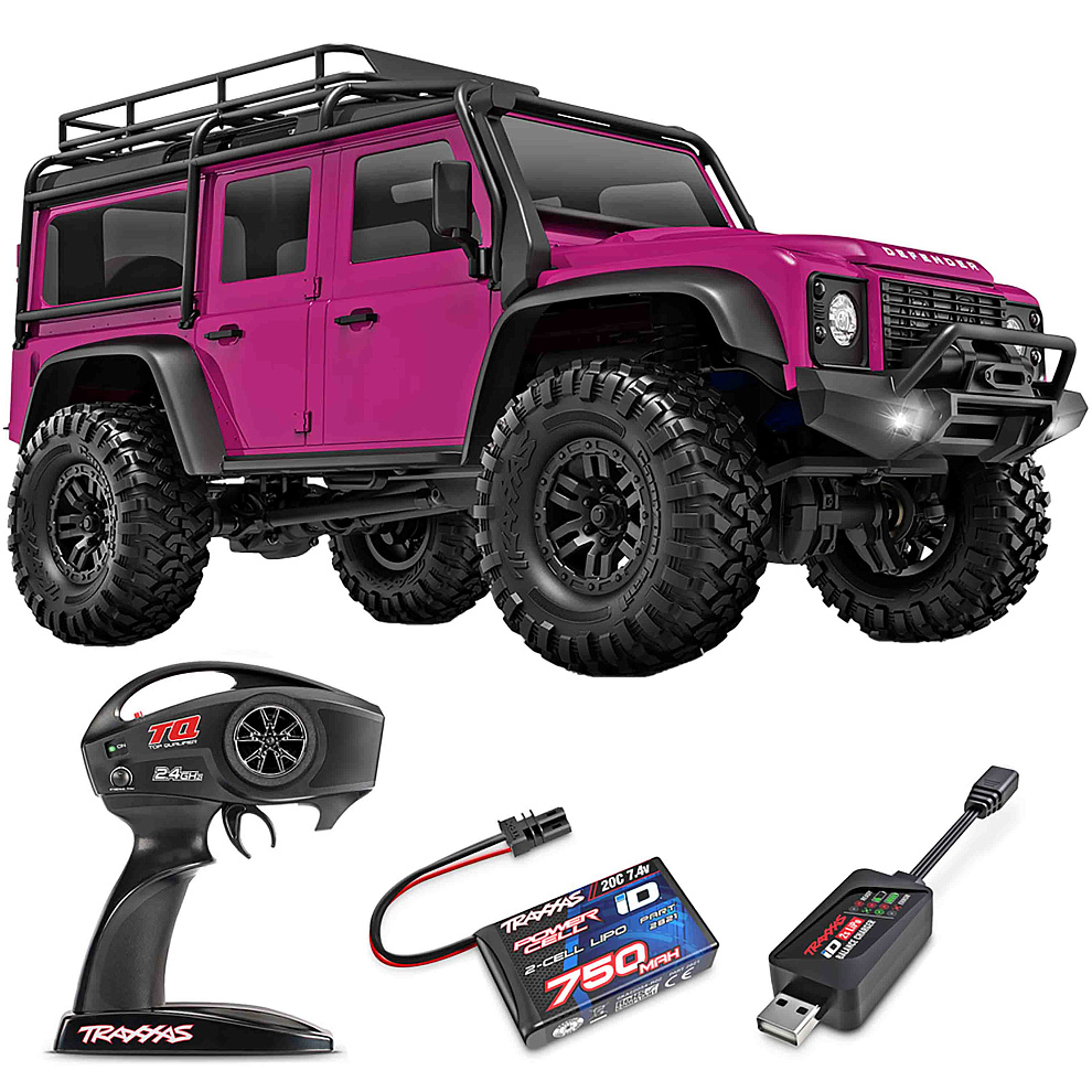 LAND ROVER DEFENDER Traxxas TRX-4M 1:18 4WD RTR ������� �� ����� (97054-1-PINK)