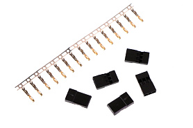 400 шт - Комплект коннекторов Tarot для сервоприводов JR Male + Female (TL2896-02)