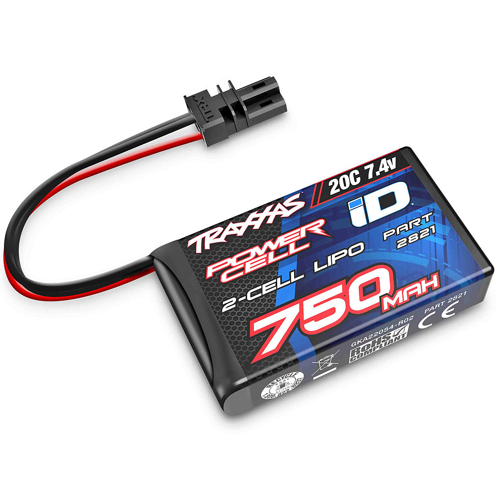 2821 Traxxas LiPO 7,4� 750��� 2S 20C Traxxas iD ����������