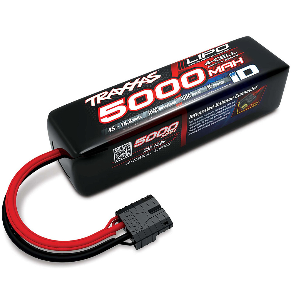 2889X Traxxas LiPO 14,8� 5000��� 4S 25C 155�45�34�� 476� Traxxas iD ����������