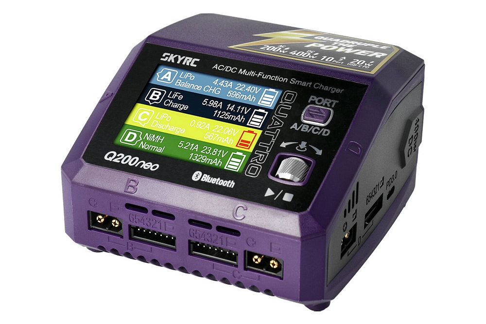 �������� ������� ������ SkyRC Q200neo 200W/400W �/�� ������������� (SK-100197)