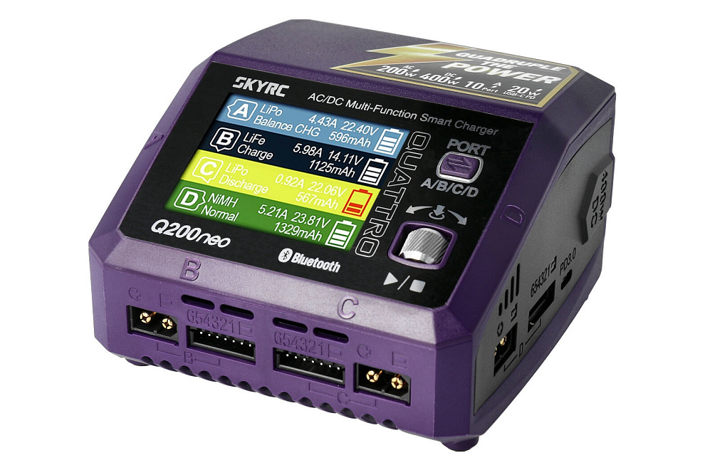 �������� ������� ������ SkyRC Q200neo 200W/400W �/�� ������������� (SK-100197)