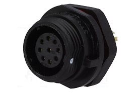 Конектор WEIPU SP1312/S9 9pin мама IP68
