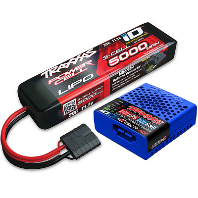 Batteria Traxxas 2872X LiPo 3S 11.1V 5000mAh 25C Con Connettore ID – Desert Racer