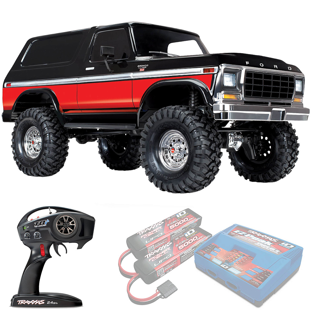 FORD BRONCO Traxxas 1979 TRX-4 1:10 4WD RTR    (82246-4-RED)