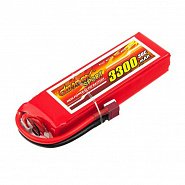 ���������� Dinogy LiPO 14,8� 3300��� 4S 30C 26�43�142�� 354� T-Plug (Deans) (DLC-4S3300D-T)