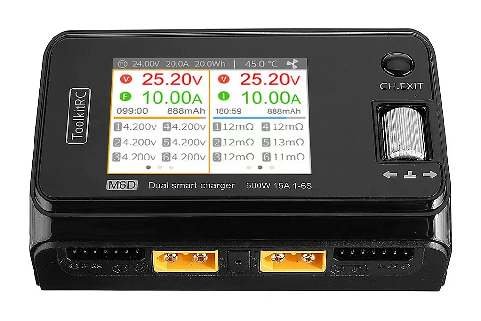 �������� ������� ��� ToolKitRC M6D 500W 15A 1-6S ��� ����� ��������