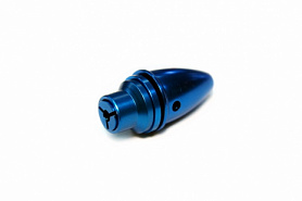 Адаптер пропеллера Haoye 01205 вал 5.0 мм винт 8.0 мм (цанга, синий)