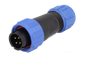 Конектор WEIPU SP1310/P4 4pin тато IP68