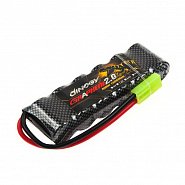 ���������� Dinogy NiMH 7,2� 1600��� 6-Cells 17�32�100�� 153� Mini Tamiya (DLH-6S1600P-MT)