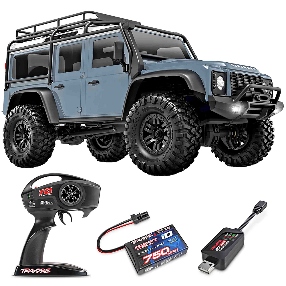 LAND ROVER DEFENDER Traxxas TRX-4M 1:18 4WD RTR ������� �� ����� (97054-1-XBLU)