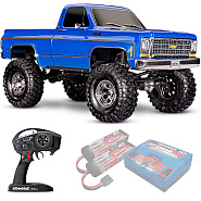 CHEVROLET K10 Traxxas 1979 TRX-4 High Trail Edition 1:10 4WD RTR ������� �� ����� (92056-4-BLUE)