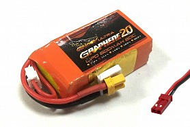 ���������� Dinogy LiPO 11,1� 600��� 3S 80C 53�30�18,4�� 65� JST-SYP (DLC-3S600XTU-JST)