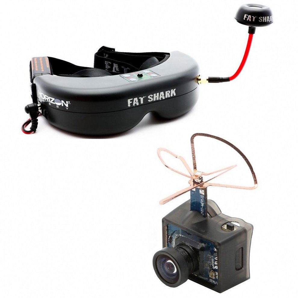 ������� FPV Fat Shark Ultra Micro 5,8��� � ����������� (SPMVS1100)
