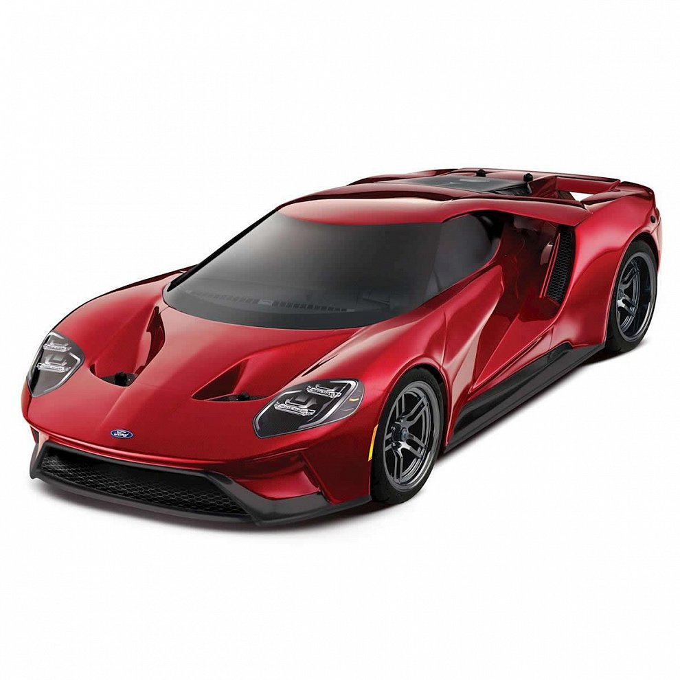 FORD GT Traxxas 4TEC 2.0 TSM 1:10 4WD RTR ������� �� ����� (83056-4-RED)
