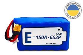 ������� Energy Life Li-Ion 6S3P 21700-40P 10AWG XT60-F (001)