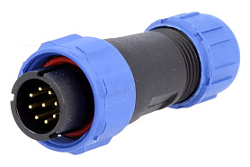 Конектор WEIPU SP1310/P9 9pin тато IP68