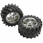 Traxxas ������ Maxx Chevron 3.8" Split-Spoke ����� ���� 2 �� (5173)