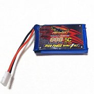���������� Dinogy LiPO 3,7� 600��� 1S 65C 44�25�9�� 16,5� Eachine QX90 (DLC-1S600H-WK)
