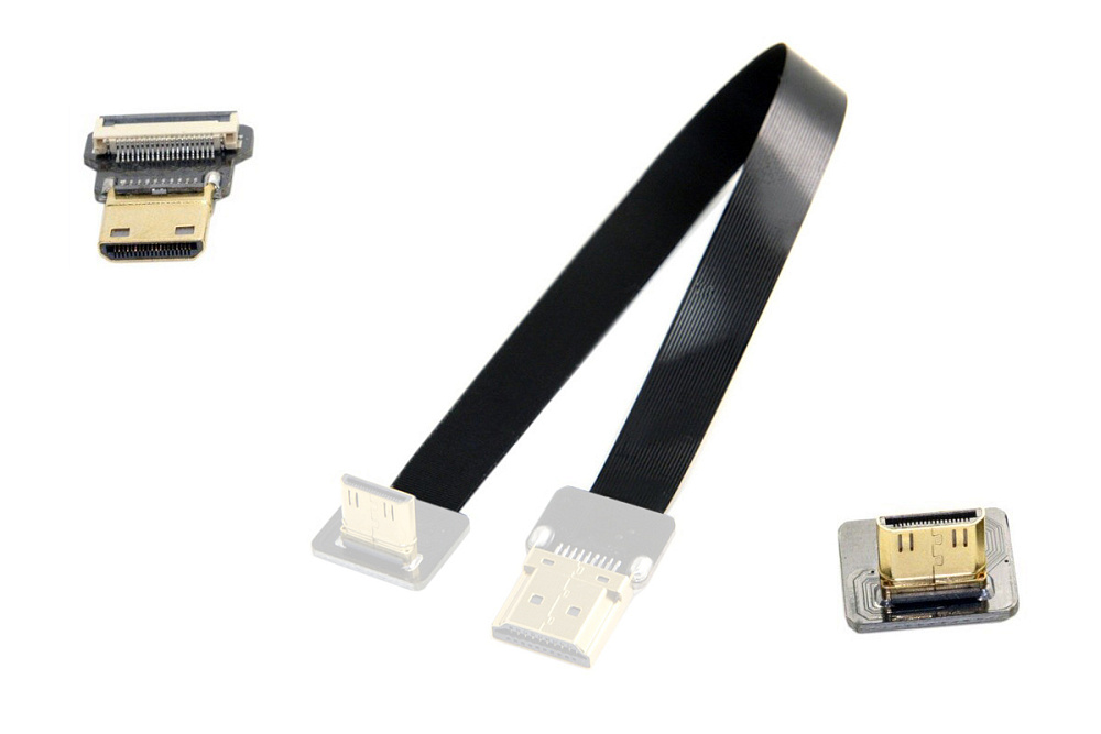 ����� 30�� Mini HDMI - Mini HDMI 90