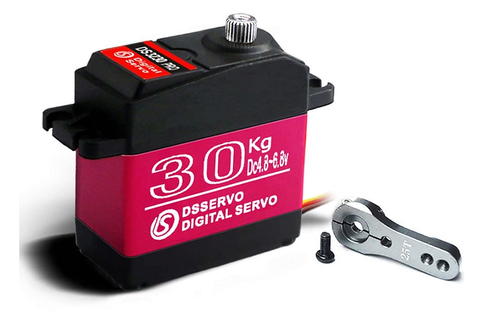 ���������� �������� 60� DSServo DS3230PRO 38��/0,09���/6.8� 25T �������� IP66 (180)
