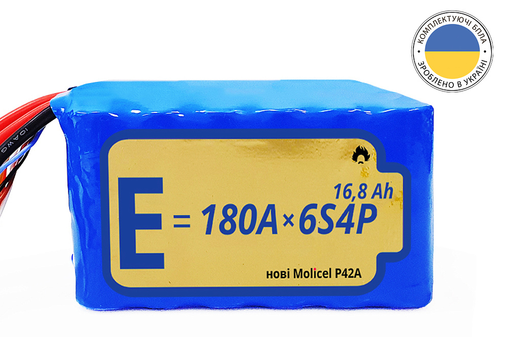������� Energy Life Li-Ion 6S4P 21700-P42A 10AWG ��� ��������� (001)