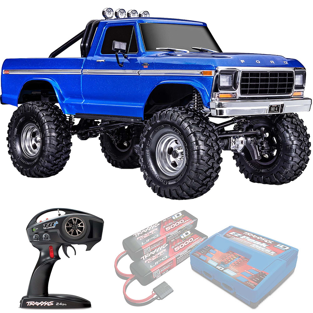FORD F150 Traxxas 1979 TRX-4 High Trail Edition 1:10 4WD RTR    (92046-4-BLUE)