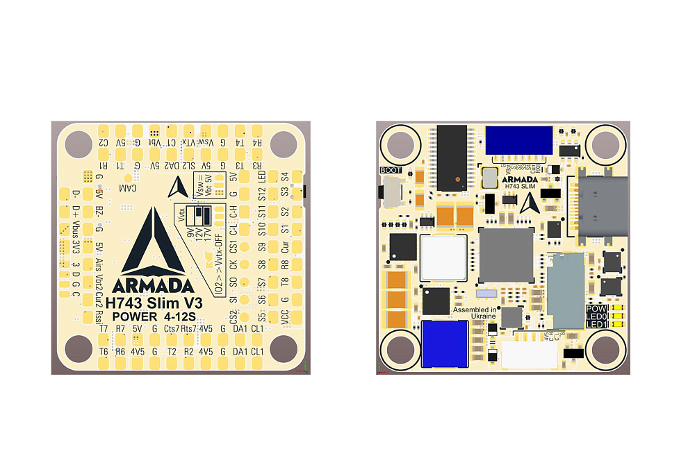 ������� ��������� ��� ������������� ARMADA H743 SLIM V1 ICM42688Px2