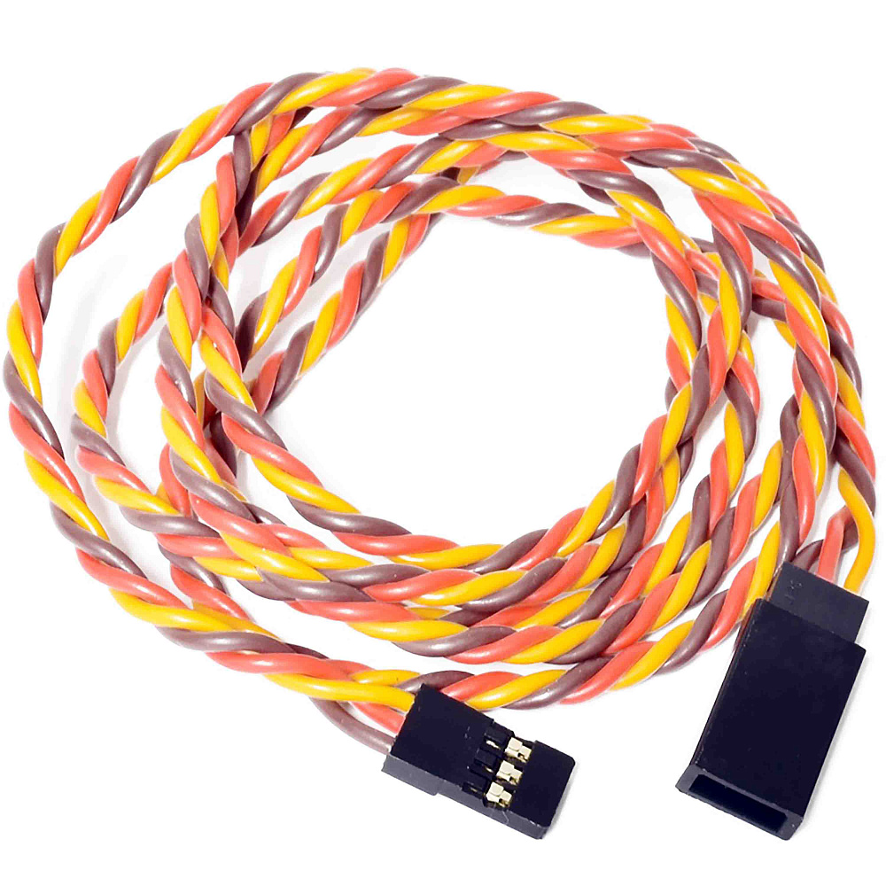 ���������� ����� JR 22AWG ����� 90�� (22AWG-Servo-JR-MF-90CM)
