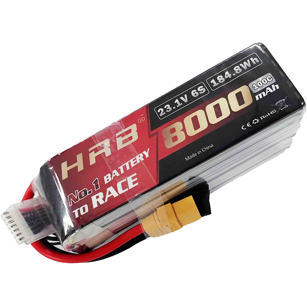 ���������� HRB LiPO HV 23,1� 8000��� 6S 100C 138�44�61�� 798� XT90S Anti-Spark (HRB-HV-8000-6S-100C-XT90S)
