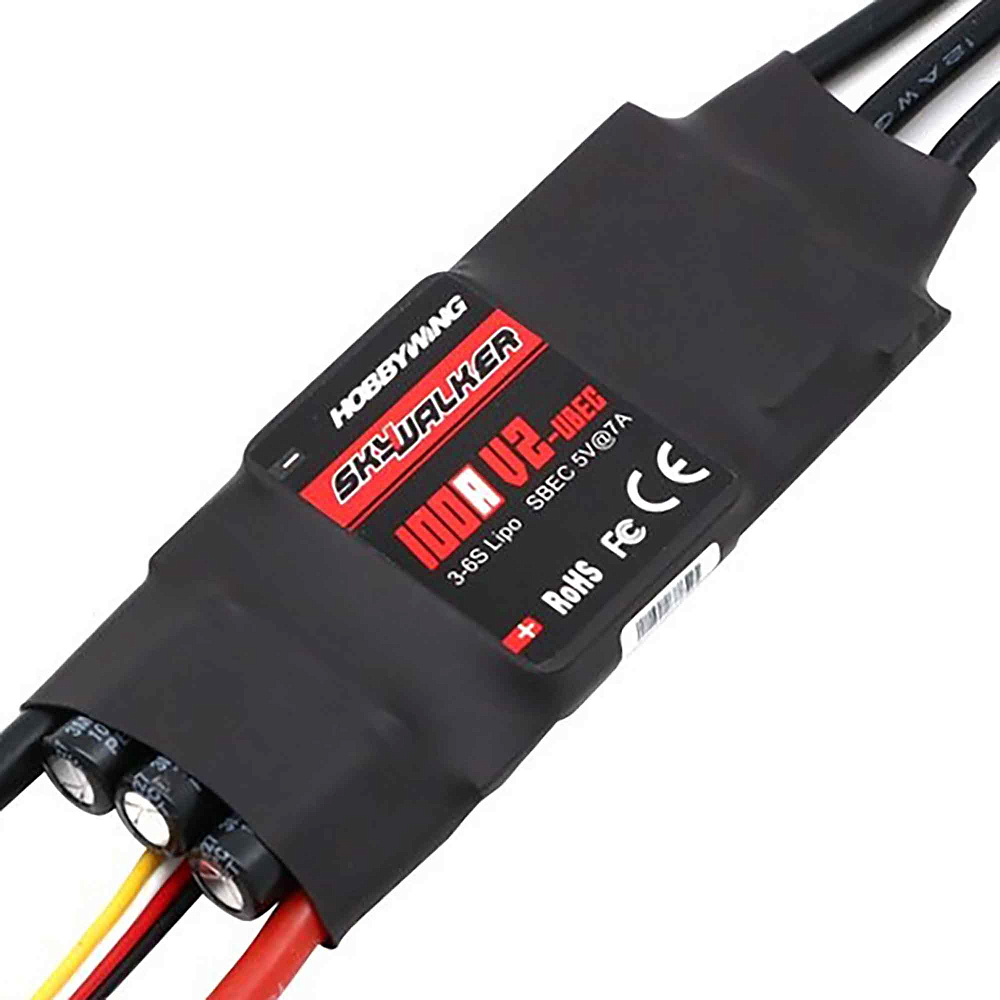 HOBBYWING SKYWALKER 100A V2 ESC 3-6S BEC 5� 7� ��������� ��� ������ �� ���� (80060441)