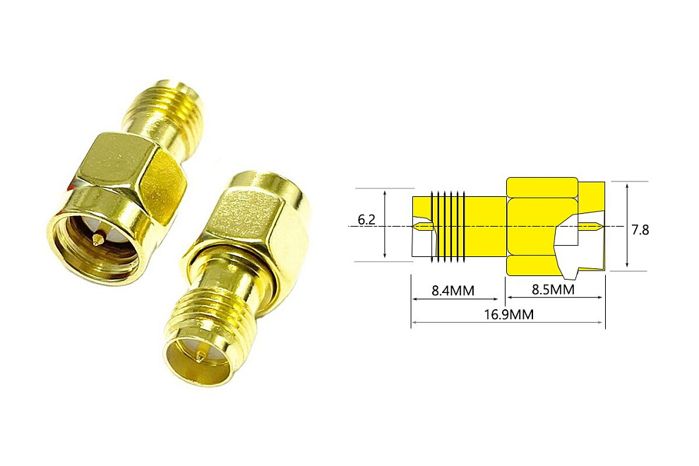���������� ��� FPV �� �������������� (SMA M - RP-SMA F ������)