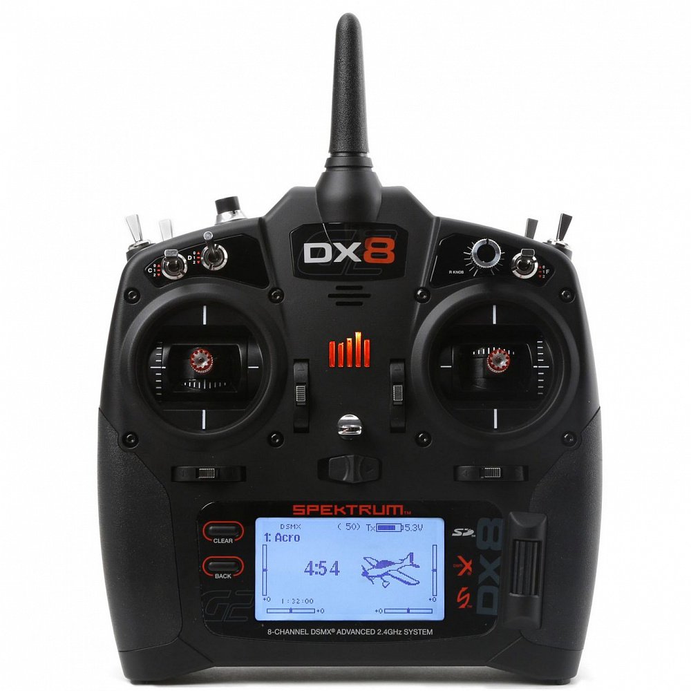   Spektrum DX8 G2 8    AR8000 DSMX 2,4  (SPM8000)